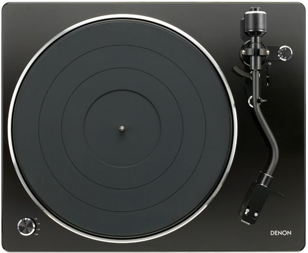 Denon DP-400 (Black) вид сверху