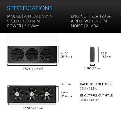 AC Infinity AIRPLATE T9