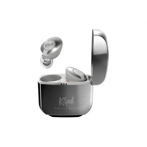 Klipsch T5 II True Wireless ANC (Silver) с чехлом