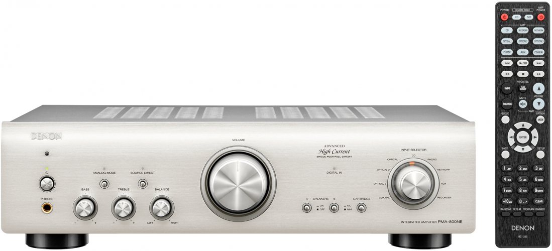 Denon PMA-800NE (Premium Silver) с пультом д.у.