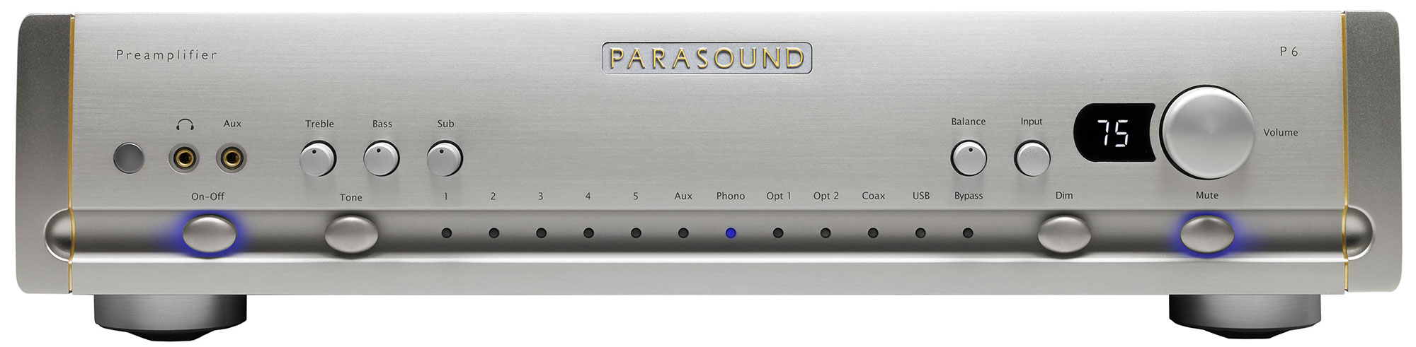Parasound P6 (Silver)