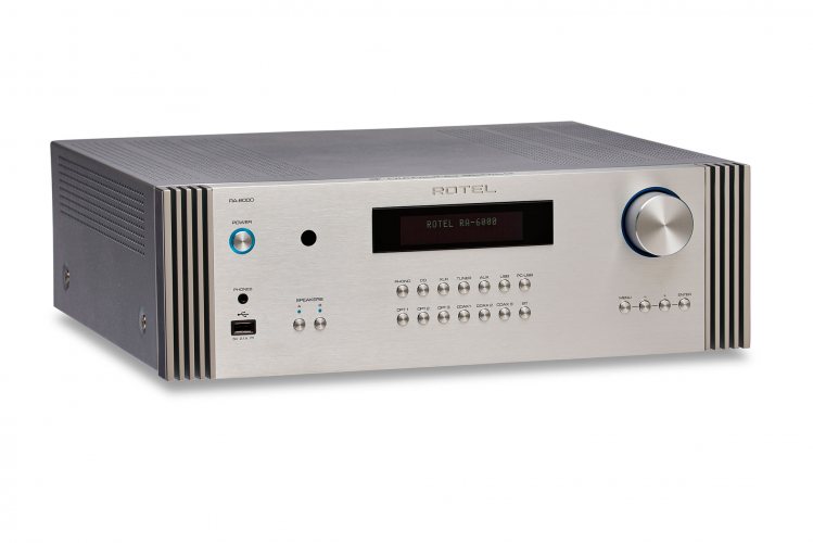 Rotel RA-6000 (Silver) под углом