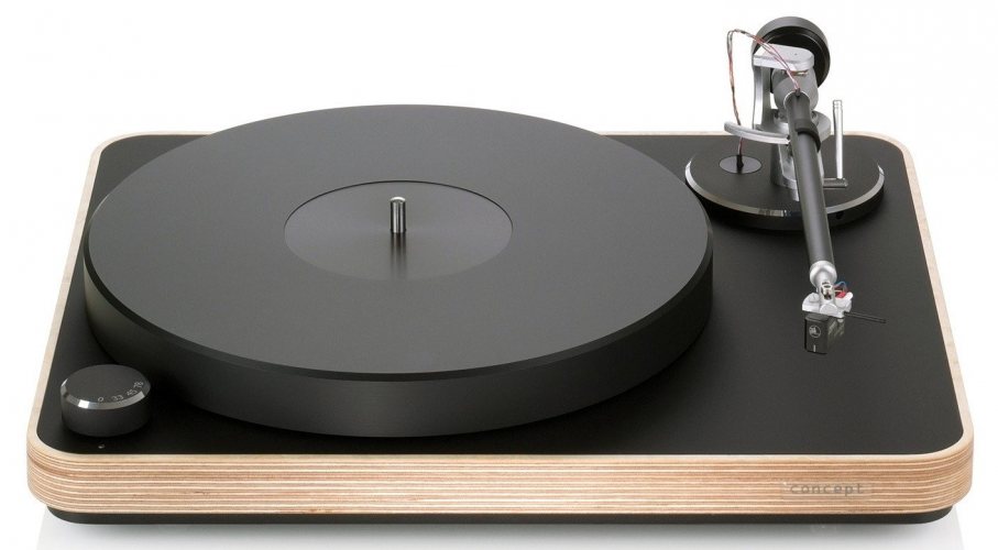 Виниловый проигрыватель Clearaudio Concept MM/S Wood