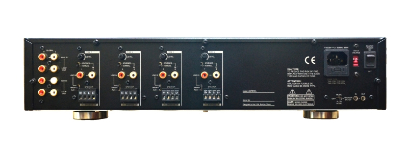 Задняя панель Current Audio AMP870