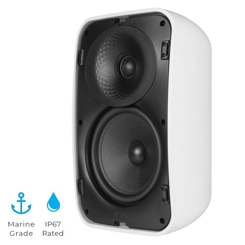 Всепогодная настенная акустическая система стерео Sonance Mariner MX62 SST (White)