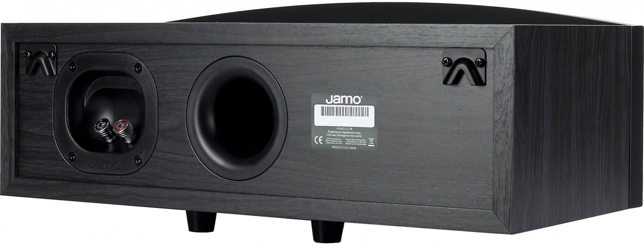 Jamo C9 CEN II (Black Ash) задняя панель