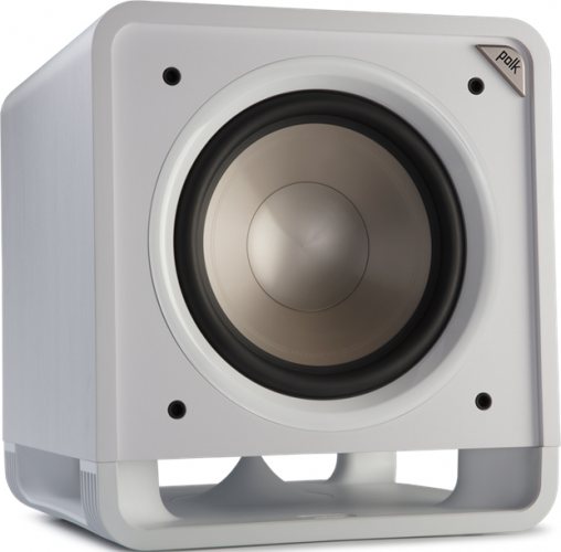 Polk Audio HTS12 (White Ash) вид сбоку