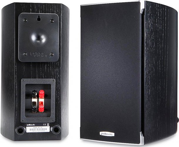 Polk Audio RTi-A3 (Blck Ash) пара задняя панель