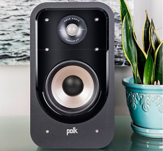 Polk Audio S20e (Washed Black Walnut) в интерьере