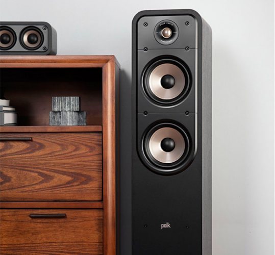 Polk Audio S55e (Black) в интерьере