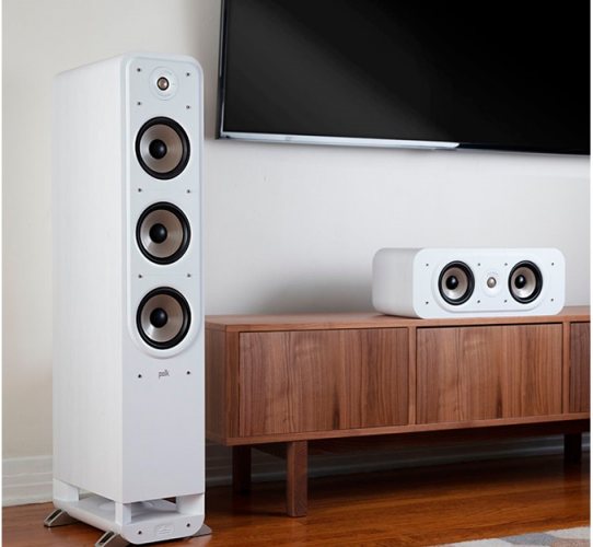 Polk Audio S60e (White Ash) в интерьере