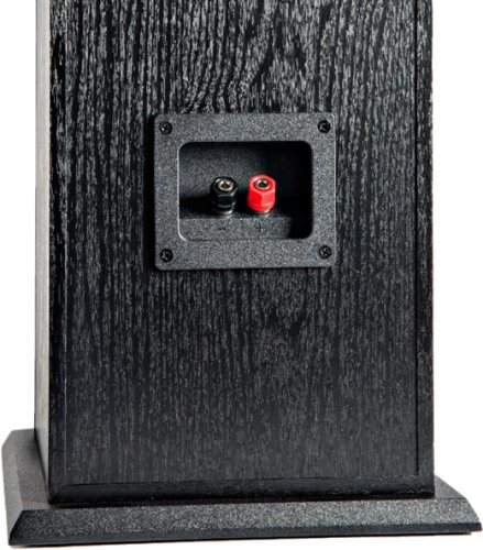 Polk Audio T50 (Black Ash) задняя панель акустические разъёмы
