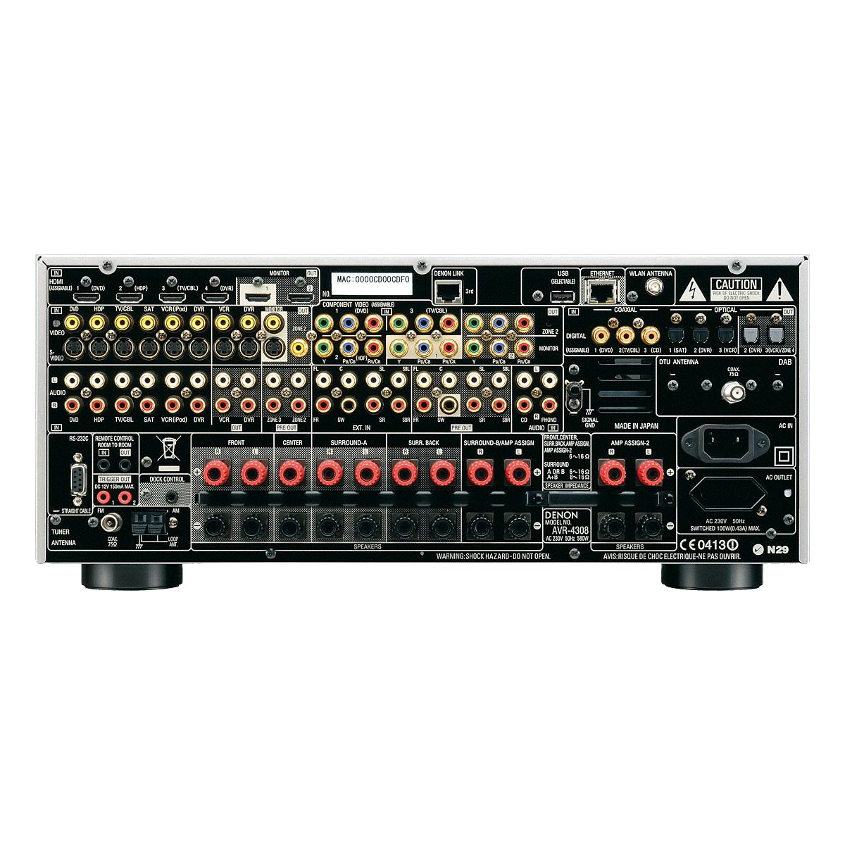 Av Resiver Denon Avr 4308
