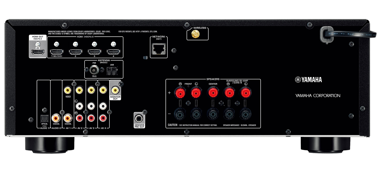 YAMAHA☆RX-V481☆AVレシーバー 検索用：ヤマハ ヤマハ | RX-V481 - AV 