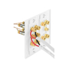 Fosmon 5.1 2 Gang Wall Plate