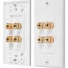 Акустическая розетка Fosmon Wall Plate - 2 Speakers