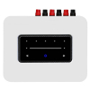 Bluesound POWERNODE N331 White Мультирумный стример усилитель