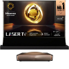 Лазерный проектор с моторизованным экраном Hisense AT100L9Q-M