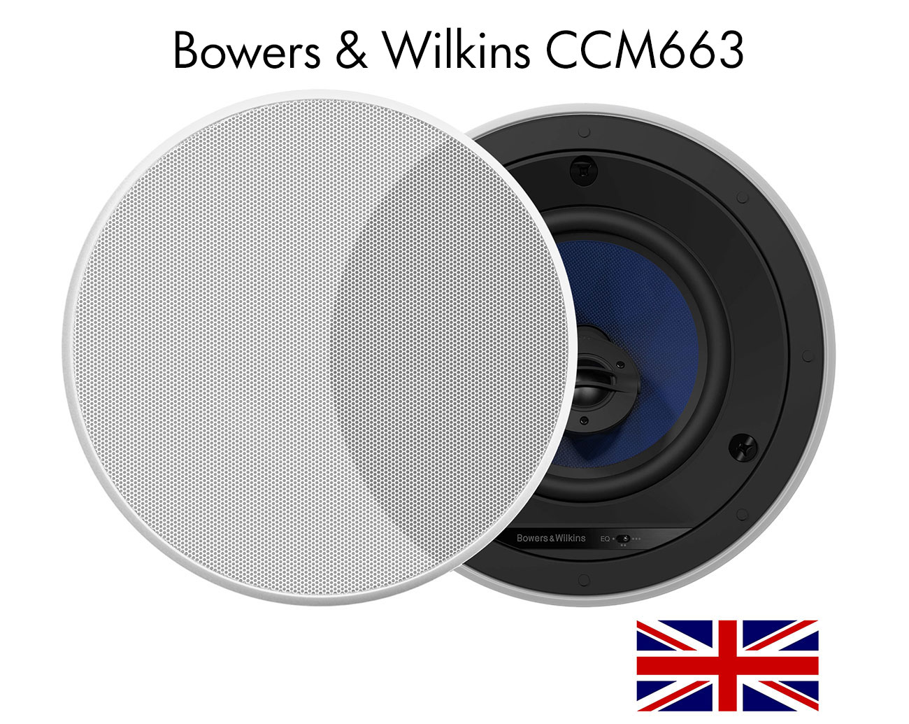 Встраиваемая в потолок акустическая система Bowers & Wilkins CCM663