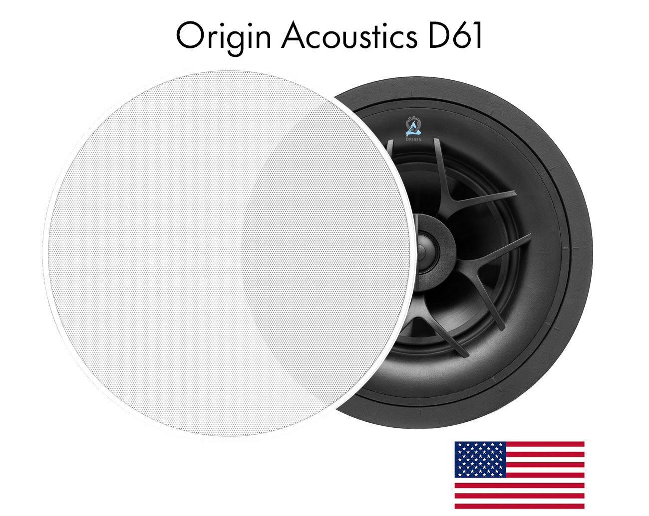 Встраиваемая в потолок акустическая система Origin Acoustics D61