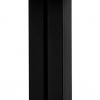 Bowers&Wilkins 607 (Matte Black) на напольной стойке с решёткой