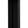 Bowers&Wilkins 607 (Matte Black) на напольной стойке с решёткой