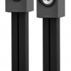 Bowers&Wilkins 607 (Matte Black) на напольной стойке пара