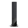 Dali RUBIKORE 6 Black High Gloss Laquer Вид спереди с решёткой