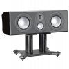 Monitor Audio PLC350 II (Piano Black) на стойке