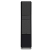 SVS Ultra Evolution Pinnacle Piano Gloss Black Вид спереди с решёткой