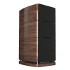Wharfedale ELYSIAN 2R Walnut High Gloss Вид слева с решёткой