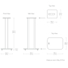 KEF S2 Mineral White