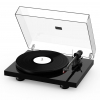 Pro-Ject Debut Carbon EVO (High Gloss Black) крышка открыта