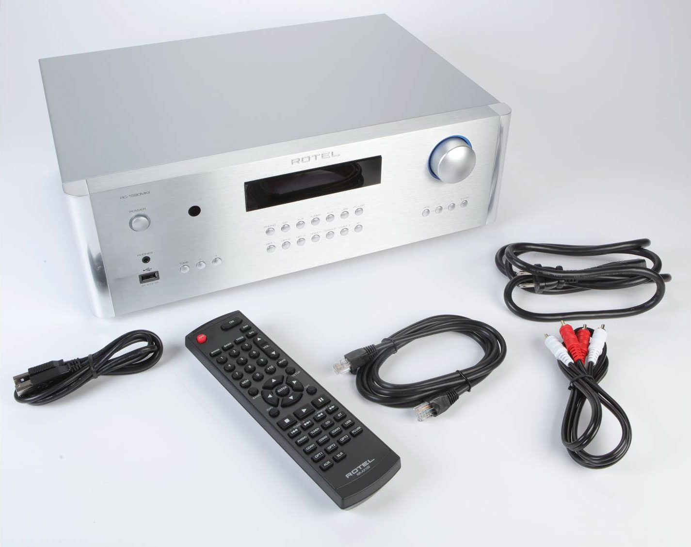 Rotel RC-1590MKII (Silver) Стерео предварительный усилитель