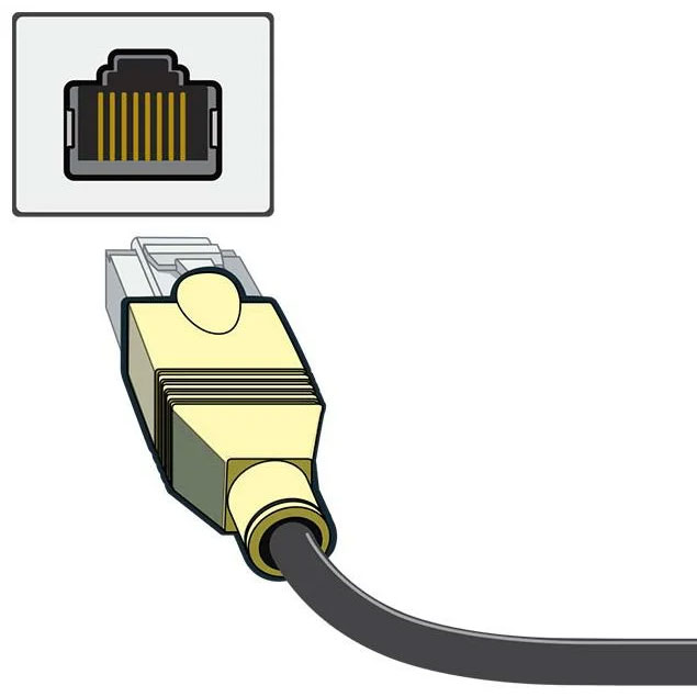 Ethernet вход на ТВ